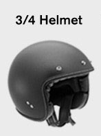 three-quarter helmet