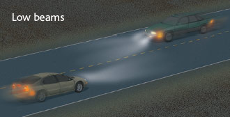 Low beams