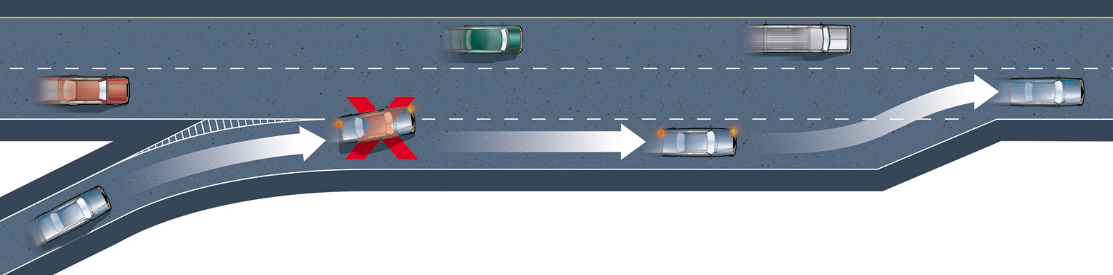 Entering a freeway